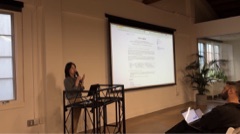 Angeline Guo demoing PRD to Readout at Agentic Analytics Demo Night in San Francisco